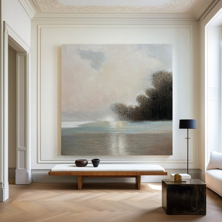 手绘油画，手工油画