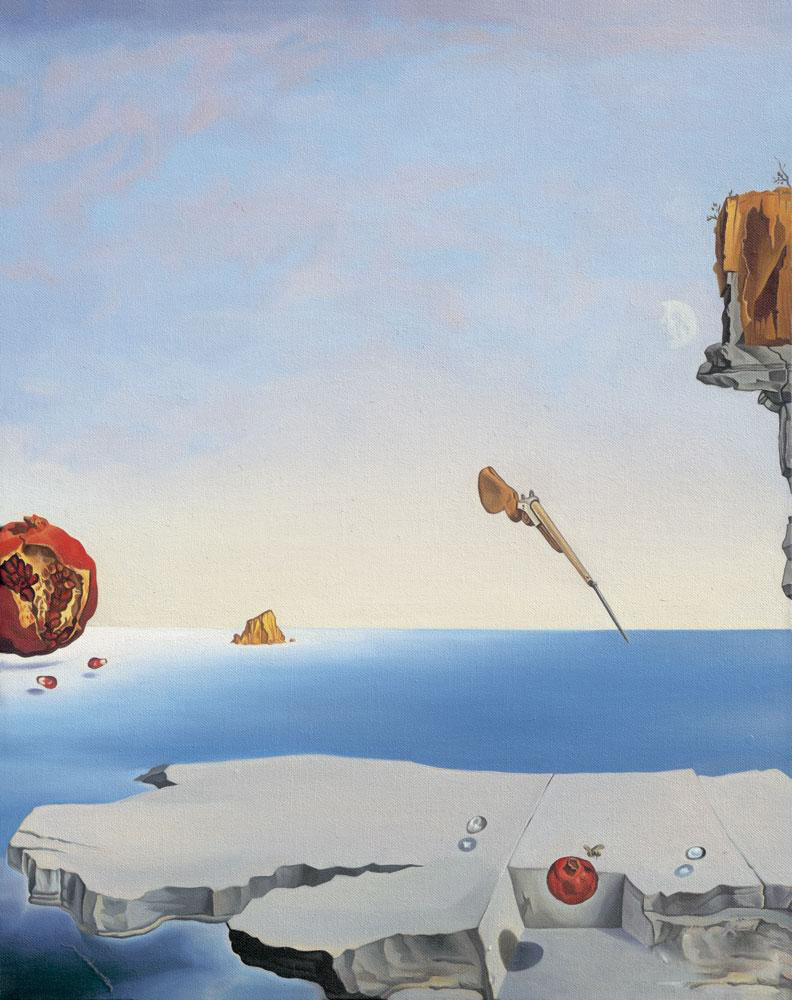 中国当代实力油画家岳敏君 作品欣赏 
