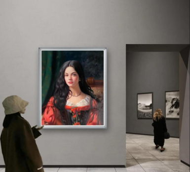 职业画家私人定制油画流程
