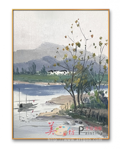 画中江南｜油彩里的宁静水墨感 AM2345